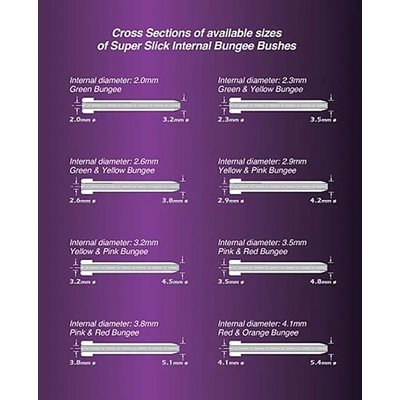 Drennan Super Slick Internal Bungee Bushes
