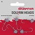 Snapper Squirm Heads