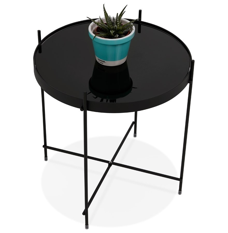 Design Bijzettafel Cirkel Opklapbaar Design Bijzettafel Cirkel Opklapbaar