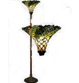 RoMaLux 7651 Tiffany vloerlamp