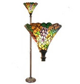 RoMaLux 7652 Tiffany vloerlamp