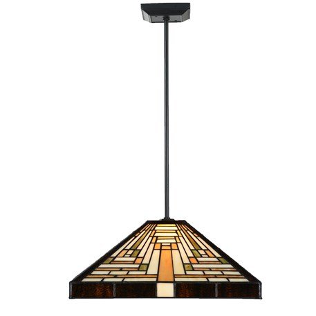 82538156 Tiffany Hanglamp Pendel 4k. model Rising Sun