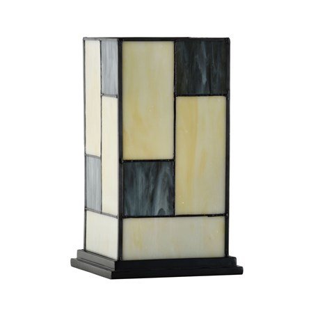 8132 Windlicht Tiffany Mondriaan stijl