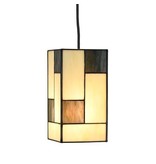 3.81318130 Tiffany Hanglamp 3 lichts Mondriaan