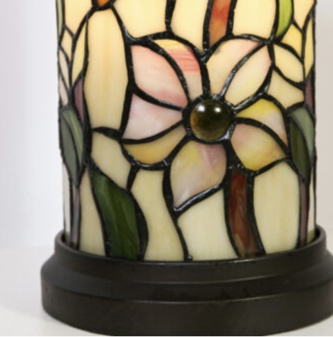 RoMaLux DW102 Tiffany Tafellamp cilinder
