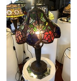 RoMaLux 5523 Ovale Tiffany Lamp