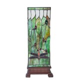 L5487 Tiffany Kubus  Libelle groen 45x18