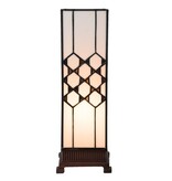 5888, Tiffany Tafellamp model Kubus wit