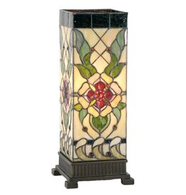 9226 Tiffany tafellamp kubus