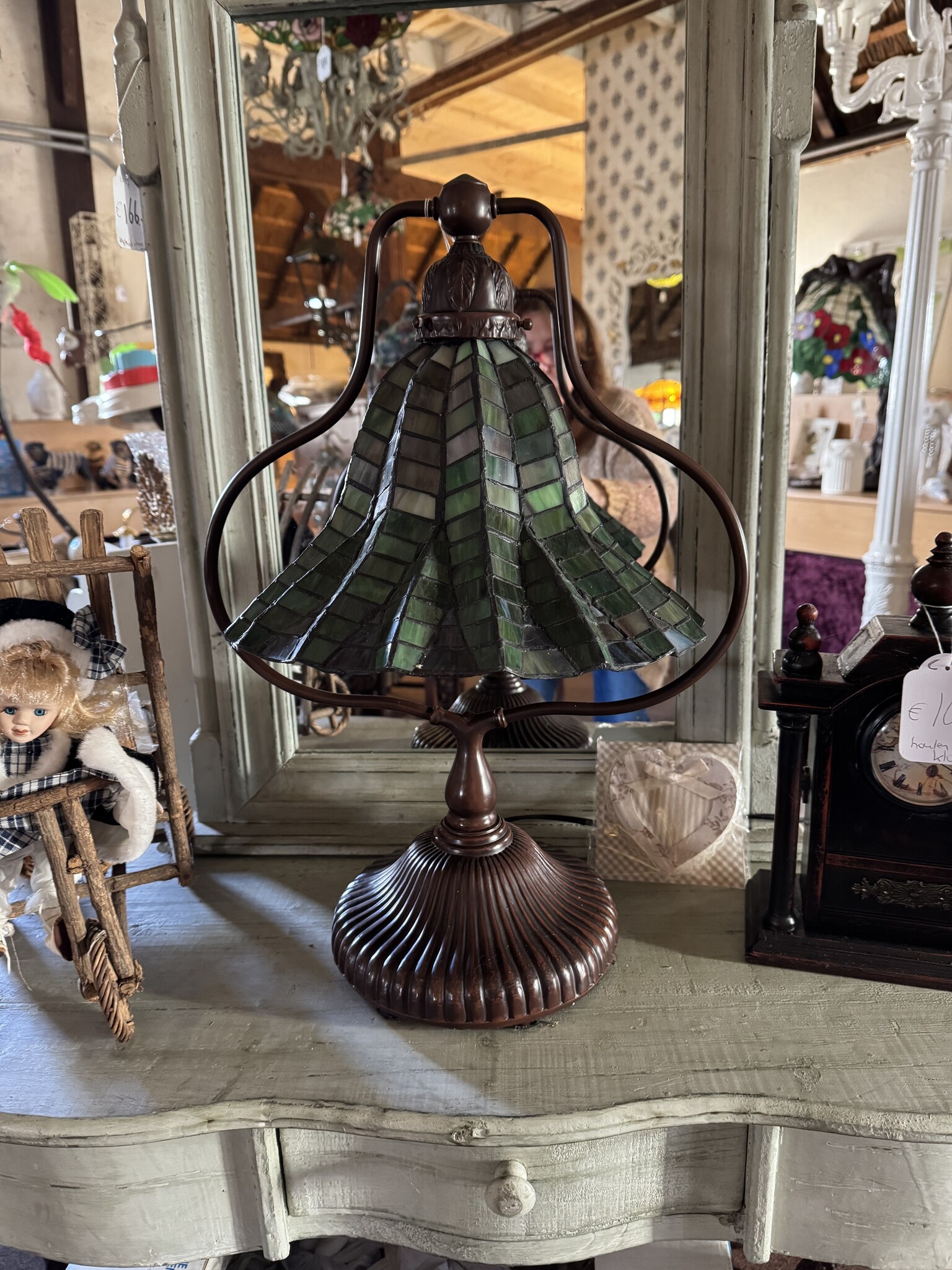 RoMaLux RML 5891 Tiffany Tafel/ Bureaulamp