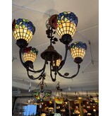 RoMaLux 7463 Hanglamp Tiffany