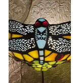 Demmerik 73 S05 Tiffany wandlamp met Libelles