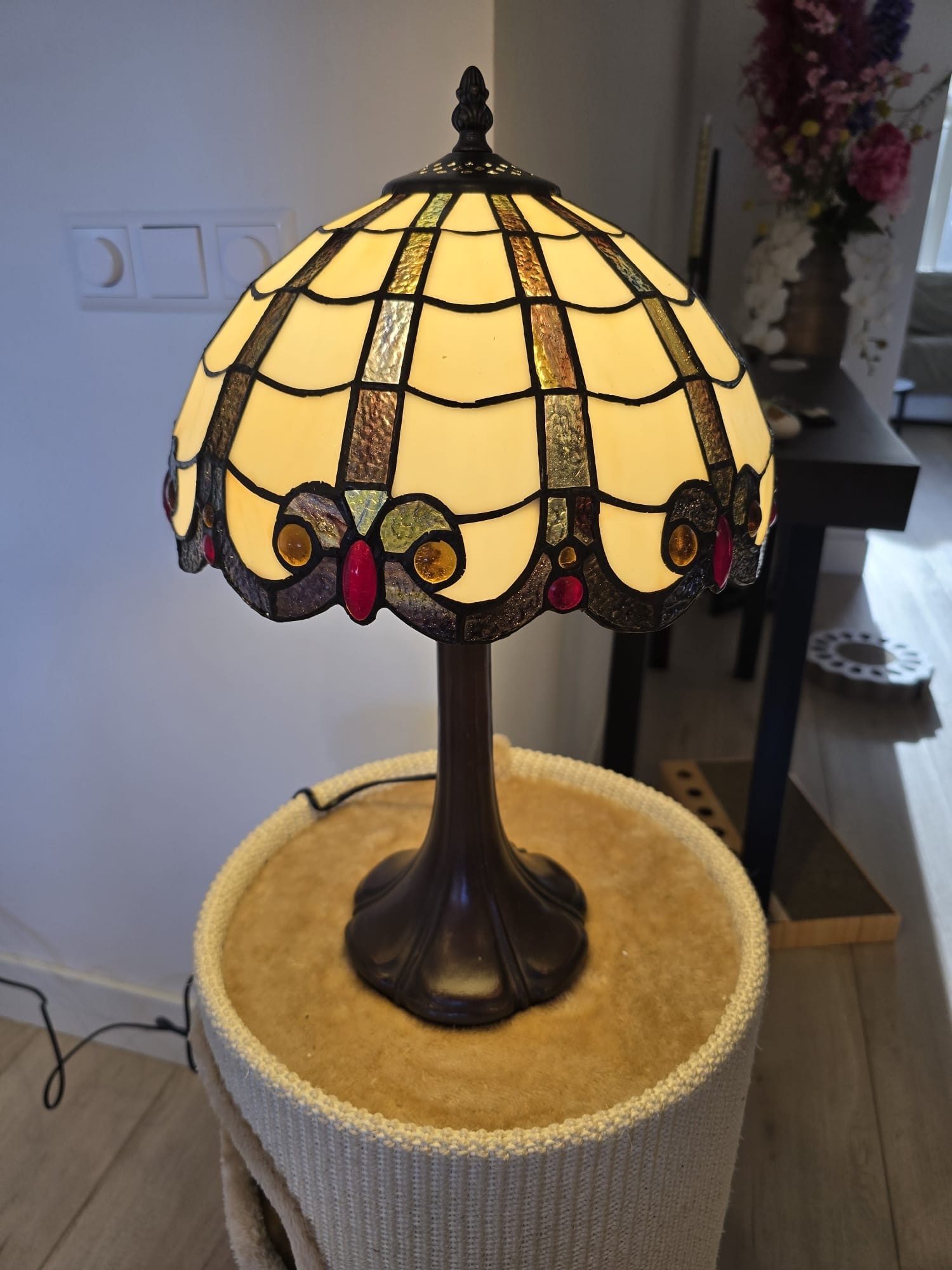 Demmerik 73 F77 Tiffany Tafellamp