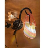 Demmerik 73 4800 glazen tasje regenboog wand lamp