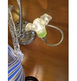 Demmerik 73 4801 tasje blauwe streep wand lamp