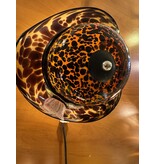 Demmerik 73 4804 wand lamp glazen hoed tijgerprint