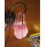 Demmerik 73 4806 wand lamp 2 glazen tasjes rose