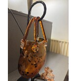 Demmerik 73 4811 Tafellamp glazen tasje tijgerprint