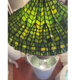 RoMaLux D7777 Tiffany Tafellamp geplooid