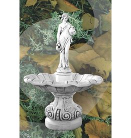 Demmerik 73 F376 Fontein met vrouwbeeld