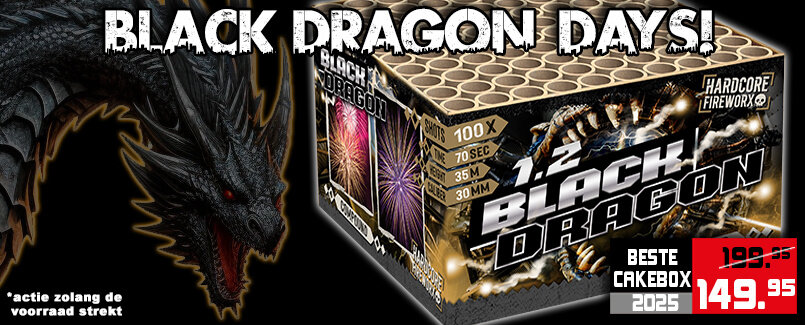 Black Dragon Days bij Vuurwerk Tilburg