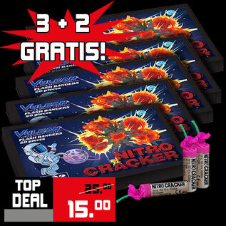 Vulcan Nitro Cracker 3 + 2 GRATIS