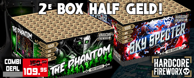 2e BOX HALF GELD!