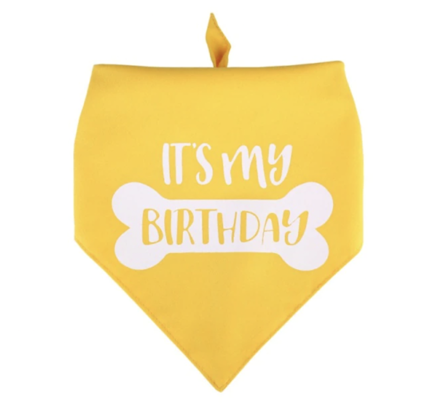 Bandana 'It's my Birthday'
