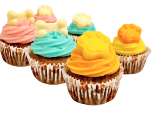 Woofins 'hondencupcakes' Kleur naar keuze