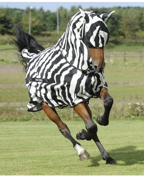 Bucas Bucas Buzz-Off Zebra Full Neck Bucas Bucas Buzz-Off Zebra Full Neck