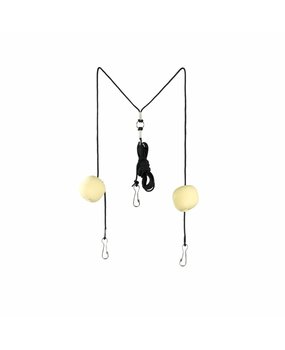 FinnTack Earplugs with cord cell foam