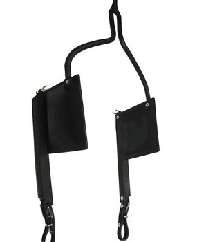 Racing Tack Vierkante oogkleppen synth