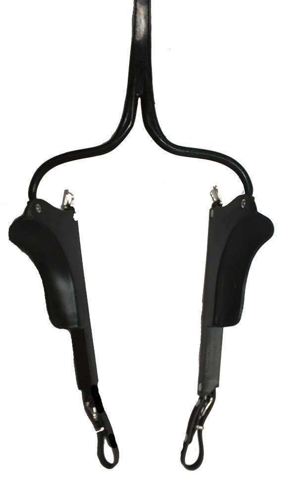 Racing Tack Halfronde  oogkleppen synth