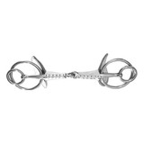 FinnTack Jointed extended double-ring leather