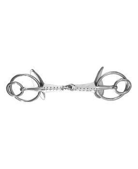 FinnTack Jointed extended double-ring leather