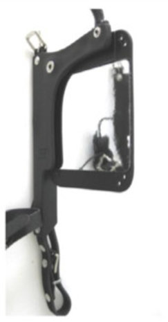 Racing Tack Oeilères carrées descendantes miroir synthetiques