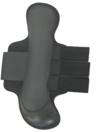 Racing Tack Boots with 3 velcro straps  High