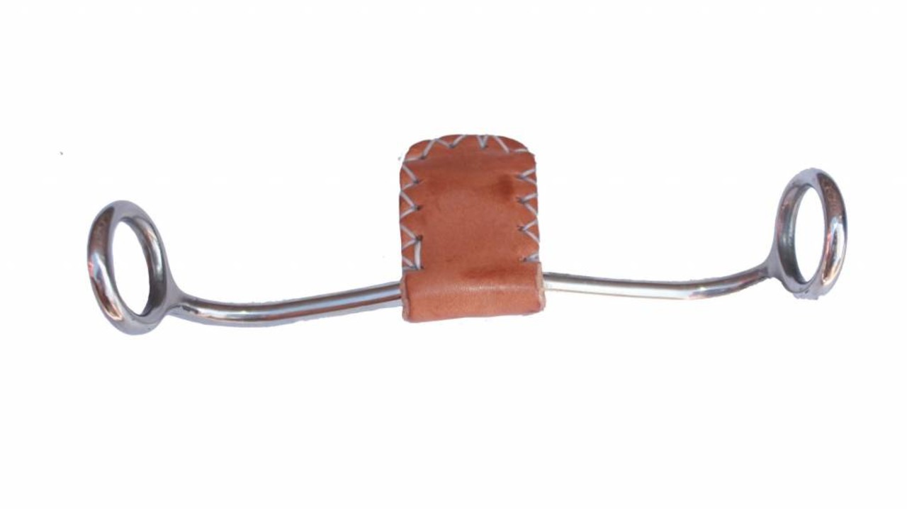 Racing Tack Enrênement anti passe langue cuir Racing Tack Enrênement anti passe langue cuir