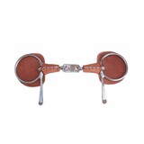 Racing Tack Bit Bristol leather covored