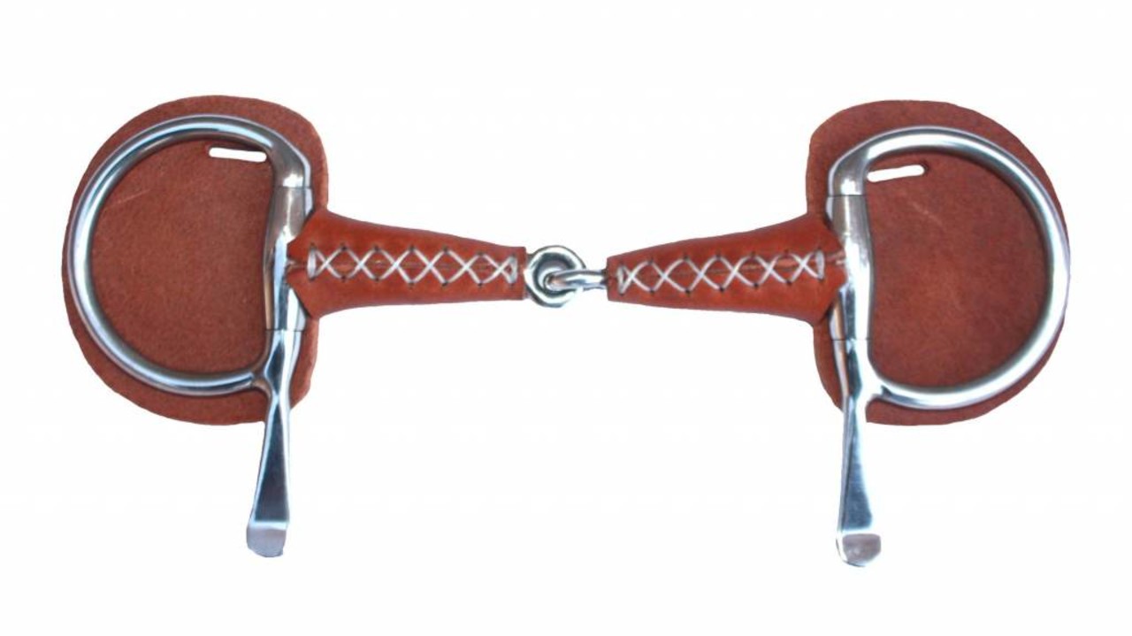 Racing Tack Bit leather covered Racing Tack Bit leather covered