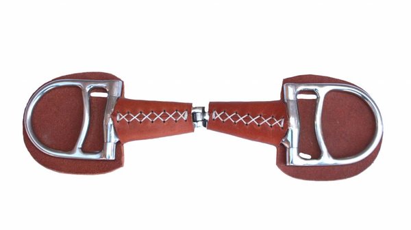 Racing Tack Mors Crescendo recouvert en cuir Racing Tack Mors Crescendo recouvert en cuir