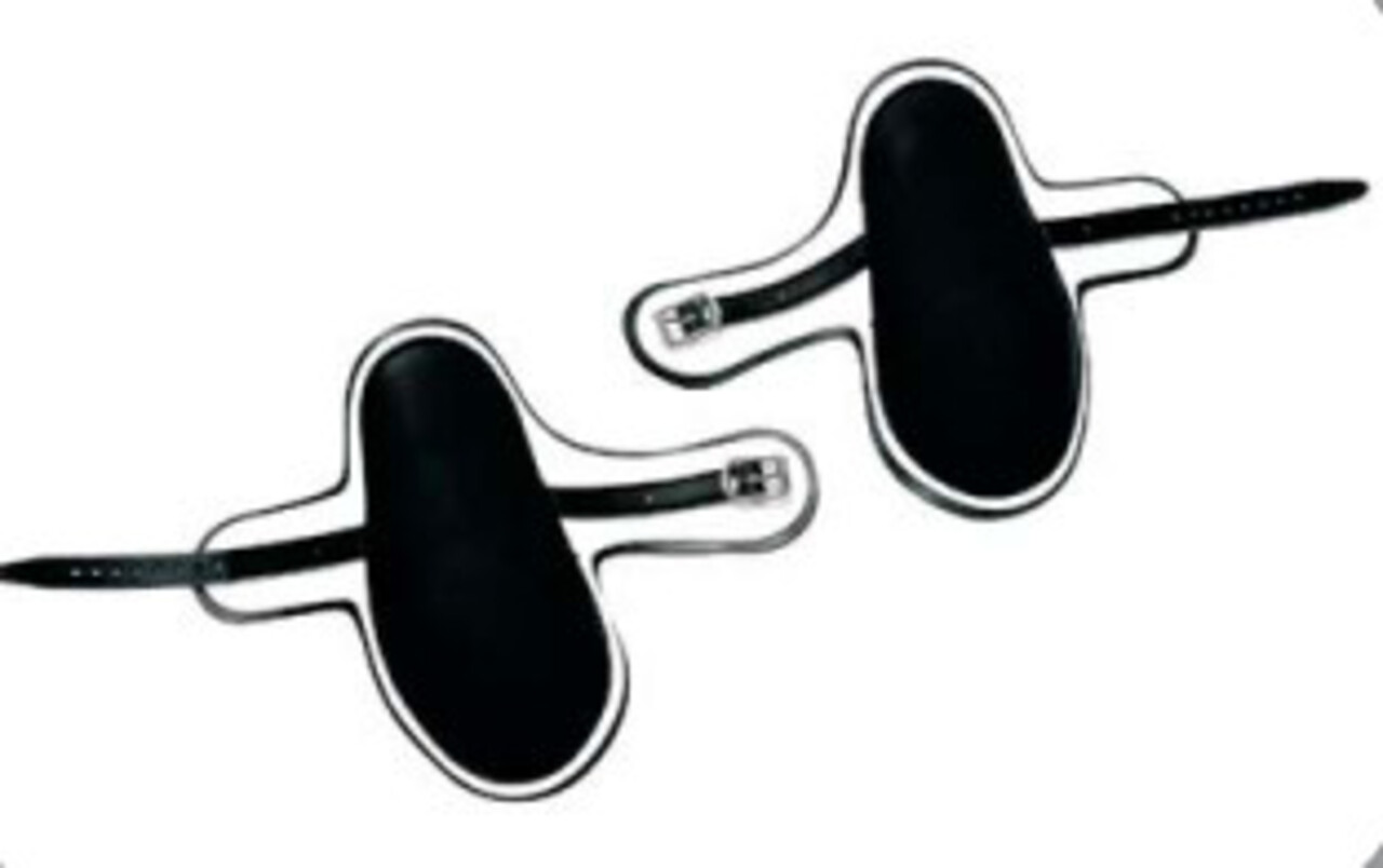 Racing Tack Guêtres de genoux 451 Blanc