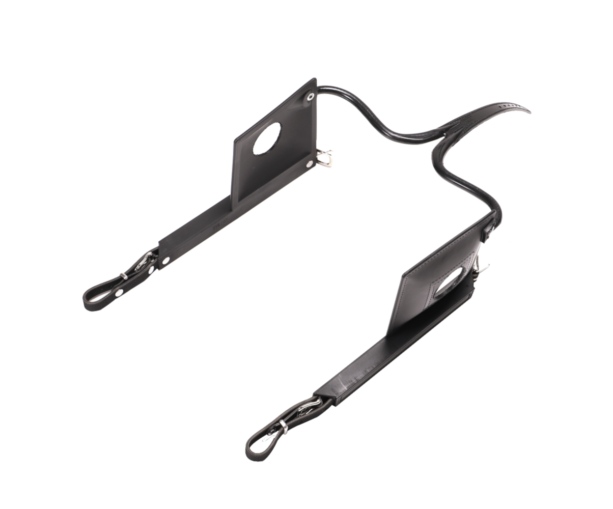 Racing Tack Square blinds with hole