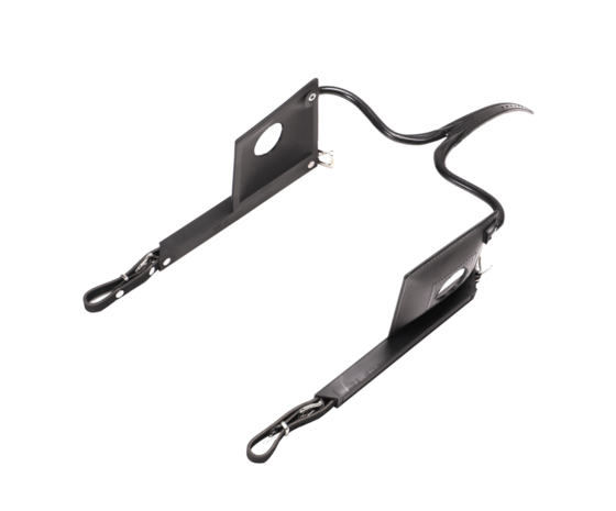 Racing Tack Square blinds with hole