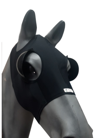 Racing Tack Bonnet Fermé avec oeillères et sans oreilles Racing Tack Bonnet Fermé avec oeillères et sans oreilles