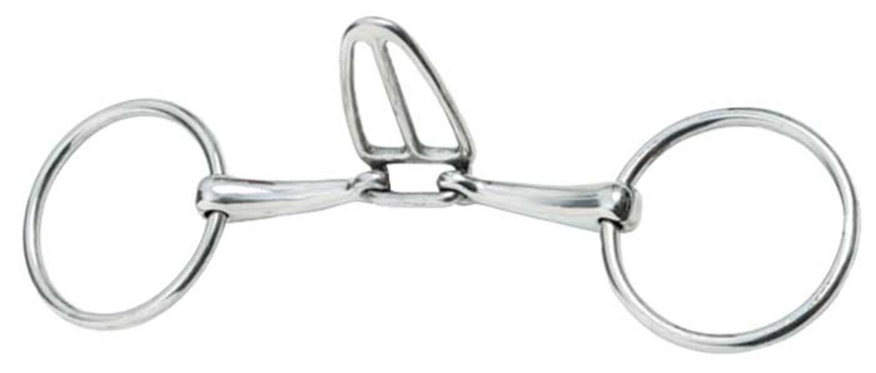 Zilco Snaffle bit with tongue control
