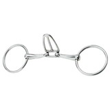 Zilco Snaffle bit with tongue control