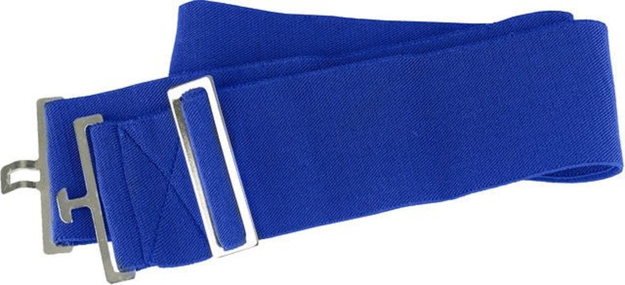 Elastic blanket strap