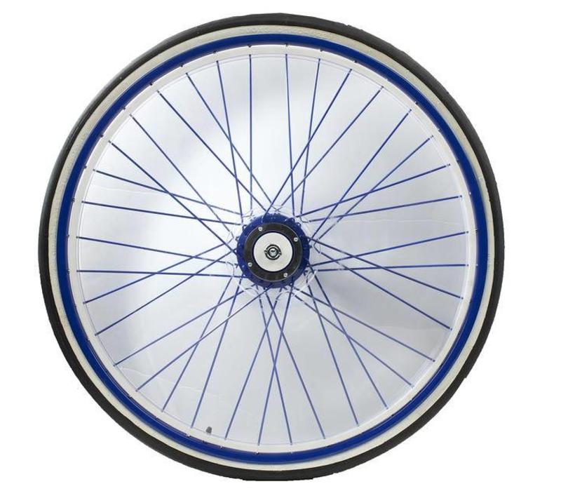 colored bicycle spokes