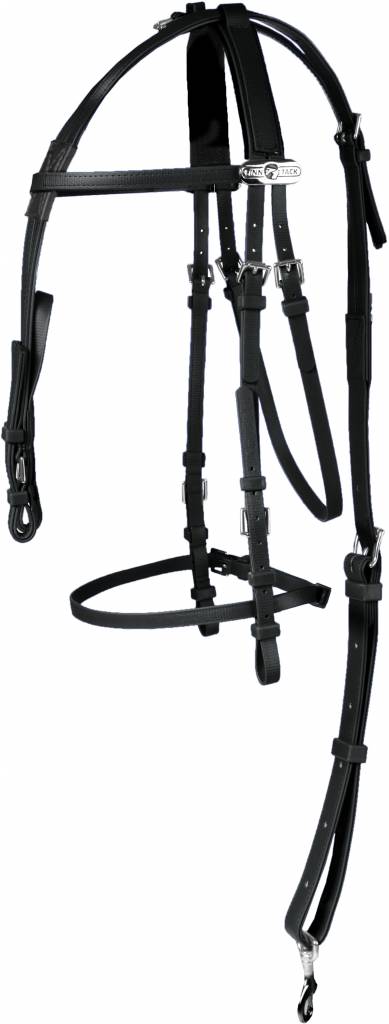 Joues De Bride Wintec Noir – Synthetique 11 1/4 Pouces – Occasion